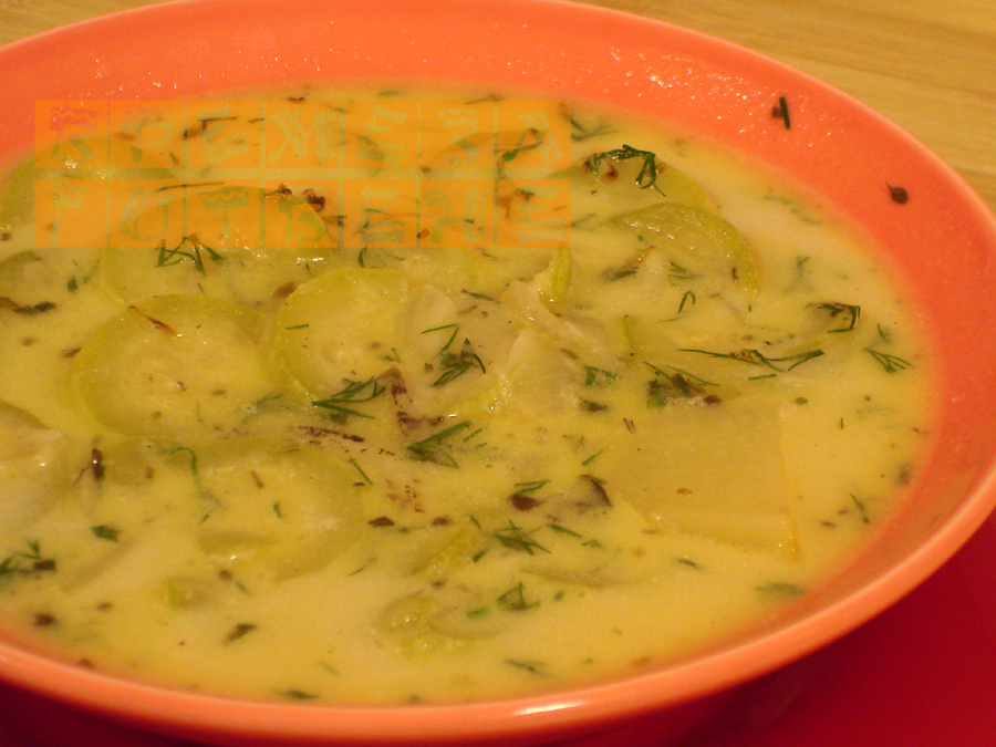 Баварска супа от тиквички